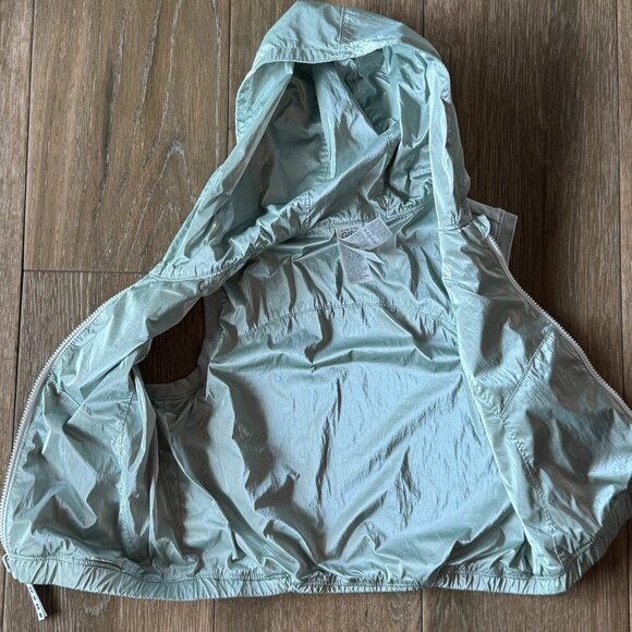 Athleta Girl Simone Biles mint green reversible vest size L/12 - Picture 6 of 10